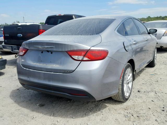 1C3CCCFB2GN183174 - 2016 CHRYSLER 200 LX SILVER photo 4