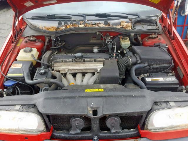 YV1LW5544T2262160 - 1996 VOLVO 850 BASE RED photo 7