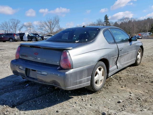 2G1WX12K449334482 - 2004 CHEVROLET MONTE CARL GRAY photo 4