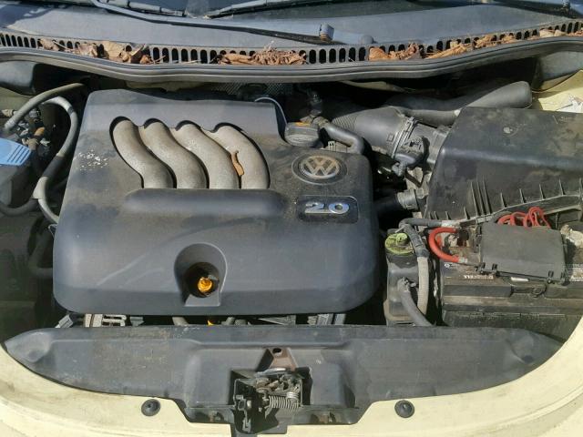 3VWCM31YX5M309502 - 2005 VOLKSWAGEN NEW BEETLE Сары фото 7