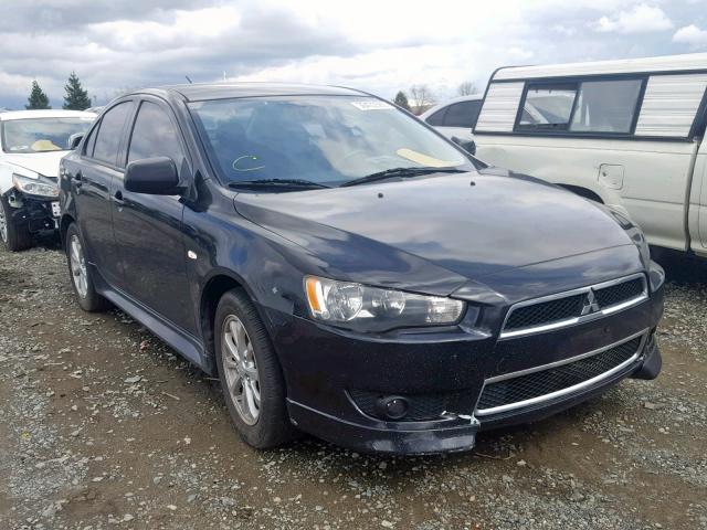 JA32V2FW2CU032042 - 2012 MITSUBISHI LANCER SE BLACK photo 1