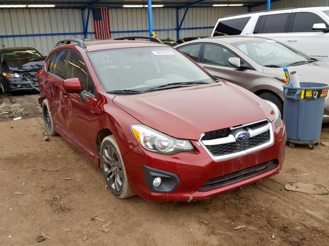 JF1GPAL65E9244459 - 2014 SUBARU IMPREZA SP RED photo 1