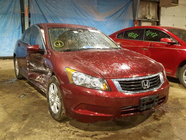 1HGCP2F4XAA050383 - 2010 HONDA ACCORD LXP MAROON photo 1