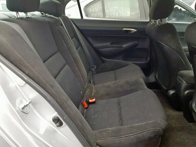 2HGFA1F69BH102972 - 2011 HONDA CIVIC LX-S Gümüş foto 6