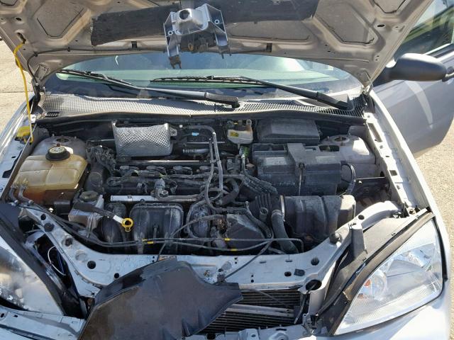 1FAFP34N66W221062 - 2006 FORD FOCUS ZX4 SILVER photo 7