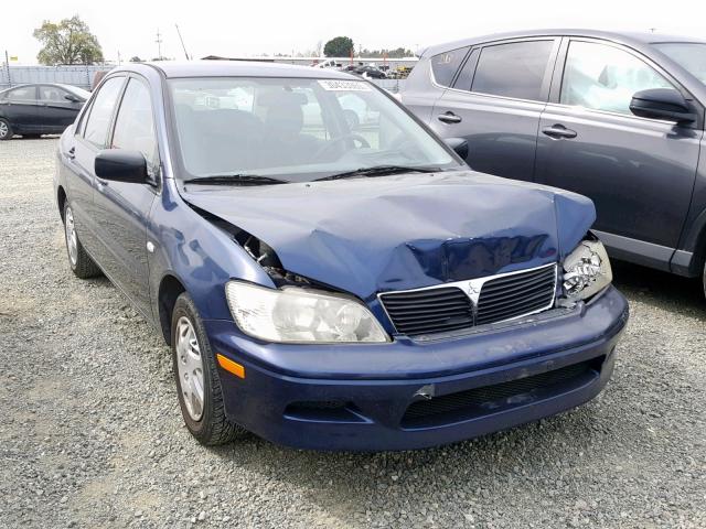 JA3AJ26E73U083924 - 2003 MITSUBISHI LANCER ES BLUE photo 1