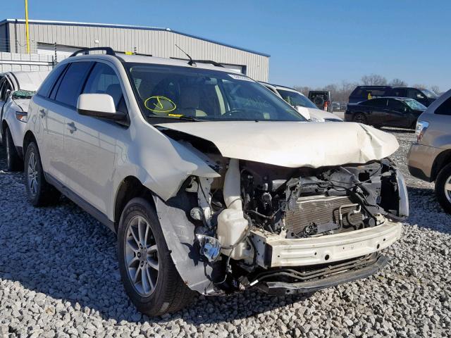 2FMDK38C38BA42518 - 2008 FORD EDGE SEL WHITE photo 1