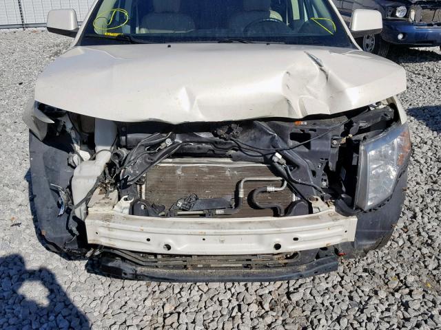 2FMDK38C38BA42518 - 2008 FORD EDGE SEL WHITE photo 9