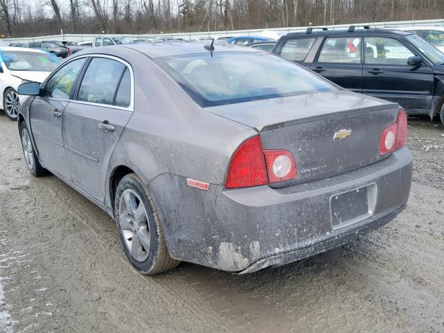 1G1ZC5E17BF359948 - 2011 CHEVROLET MALIBU 1LT 金色 照片 3