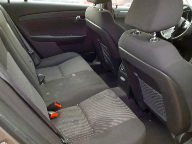 1G1ZC5E17BF359948 - 2011 CHEVROLET MALIBU 1LT 金色 照片 6