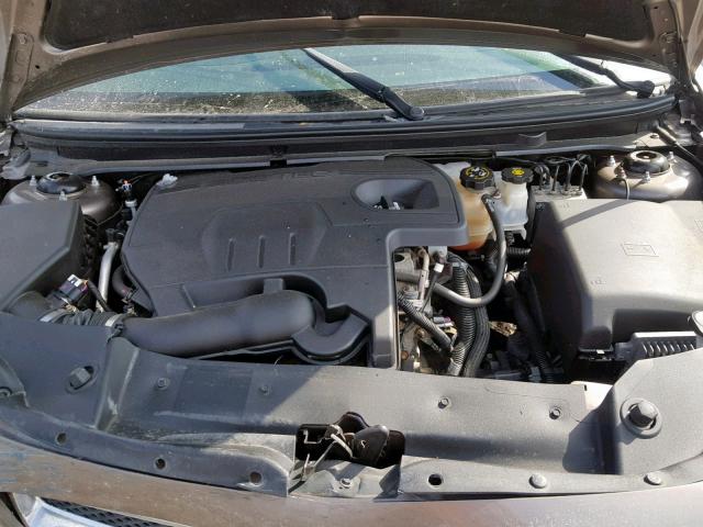 1G1ZC5E17BF359948 - 2011 CHEVROLET MALIBU 1LT 金色 照片 7