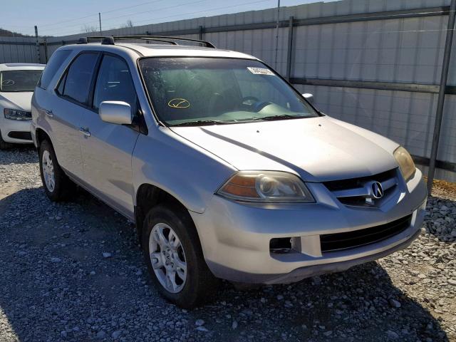 2HNYD18676H500970 - 2006 ACURA MDX TOURIN SILVER photo 1