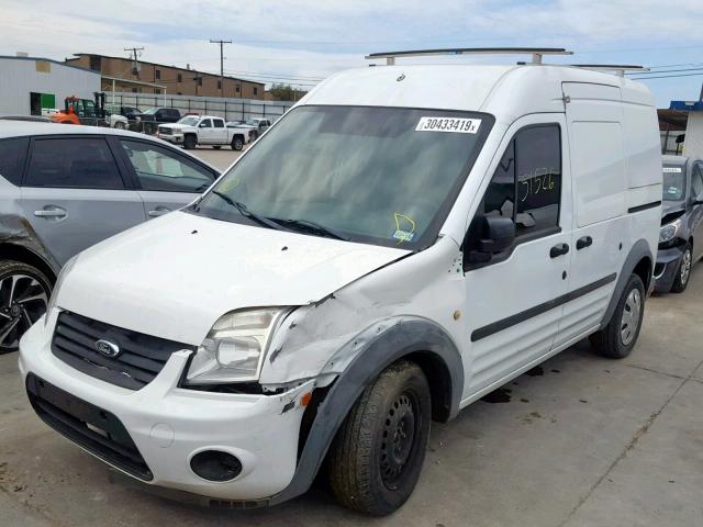 NM0LS7AN7DT165006 - 2013 FORD TRANSIT CO WHITE photo 2