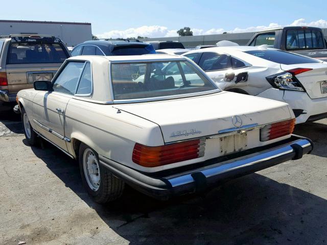 10704412056104 - 1979 MERCEDES-BENZ 450SL BEIGE photo 3