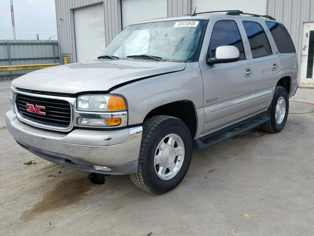 1GKEC13T65J177781 - 2005 GMC YUKON GRAY photo 2