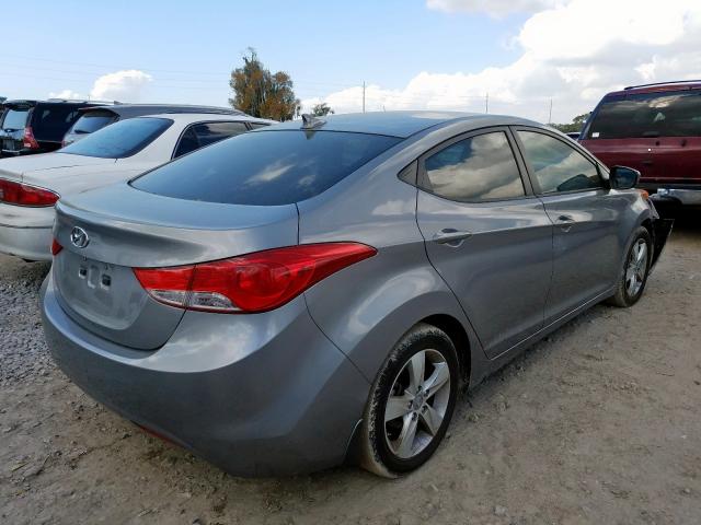 KMHDH4AE3CU376356 - 2012 HYUNDAI ELANTRA GLS  photo 4