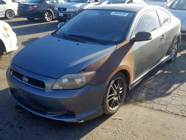 JTKDE177650035444 - 2005 TOYOTA SCION TC GRAY photo 2