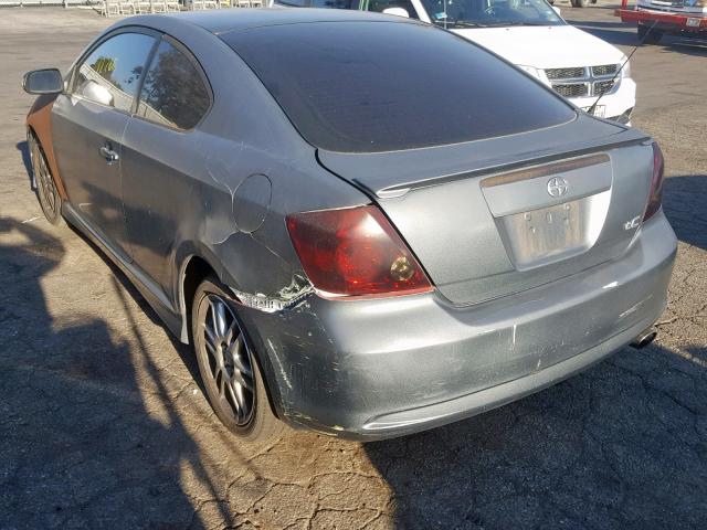 JTKDE177650035444 - 2005 TOYOTA SCION TC GRAY photo 3