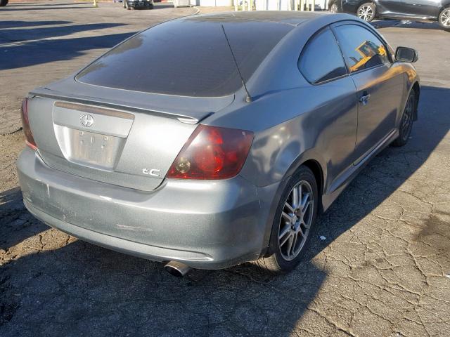 JTKDE177650035444 - 2005 TOYOTA SCION TC GRAY photo 4