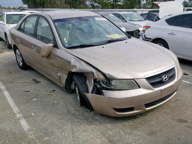 KMHET46C16A098279 - 2006 HYUNDAI SONATA GL GOLD photo 1