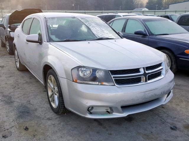 1B3BD1FG9BN552028 - 2011 DODGE AVENGER MA SILVER photo 1