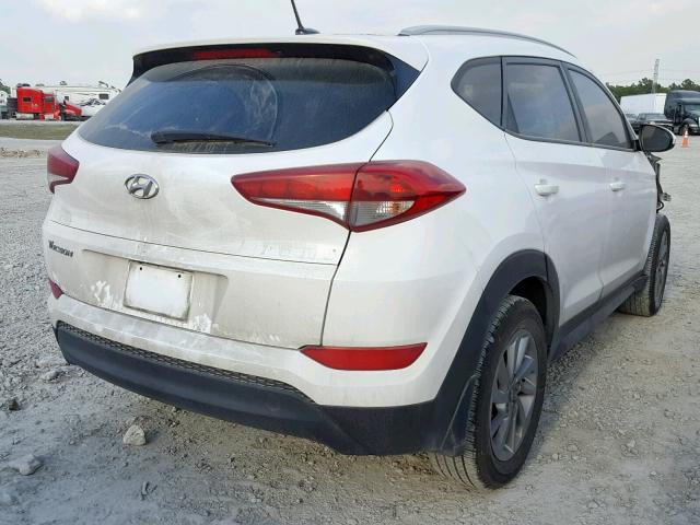 KM8J33A43GU063350 - 2016 HYUNDAI TUCSON LIM WHITE photo 4