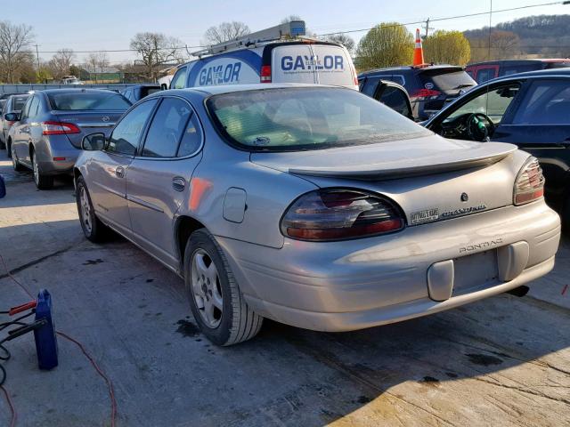 1G2WJ52K5YF141212 - 2000 PONTIAC GRAND PRIX SILVER photo 3