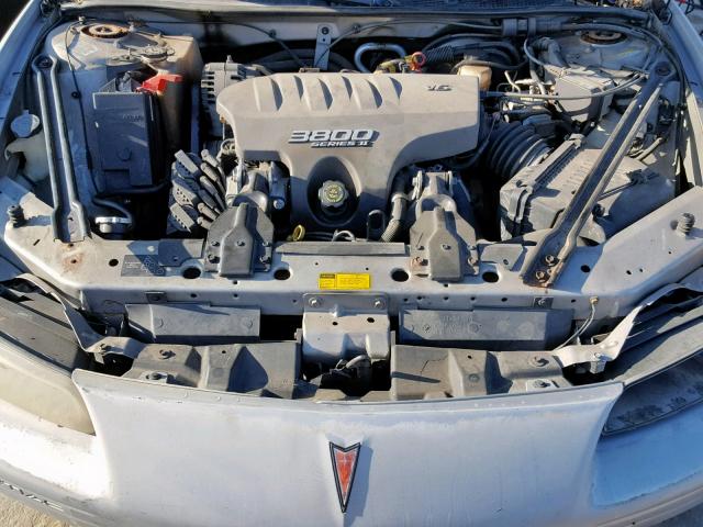 1G2WJ52K5YF141212 - 2000 PONTIAC GRAND PRIX SILVER photo 7
