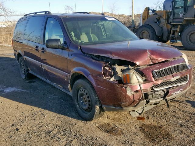 1GNDV33127D184120 - 2007 CHEVROLET UPLANDER L 勃艮第红 照片 1