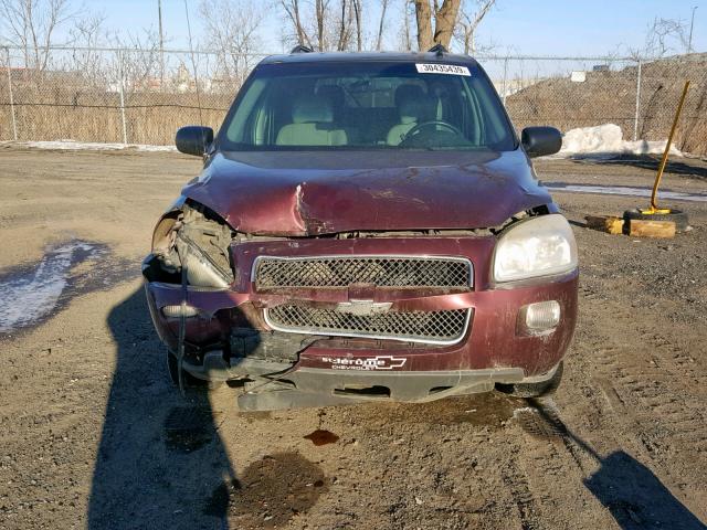 1GNDV33127D184120 - 2007 CHEVROLET UPLANDER L 勃艮第红 照片 9