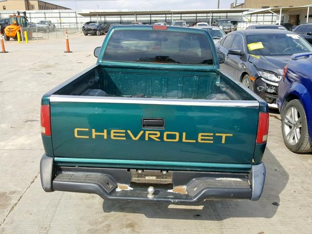 1GCCS1443VK113771 - 1997 CHEVROLET S TRUCK S1 GREEN photo 6