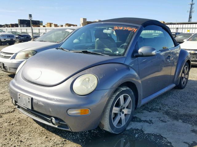 3VWCM31Y44M317237 - 2004 VOLKSWAGEN NEW BEETLE Grafit foto 2