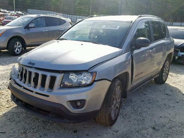 1C4NJCBA7HD166935 - 2017 JEEP COMPASS SP 银色 照片 2