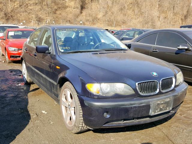 WBAEW53484PG10967 - 2004 BMW 330 XI BLUE photo 1