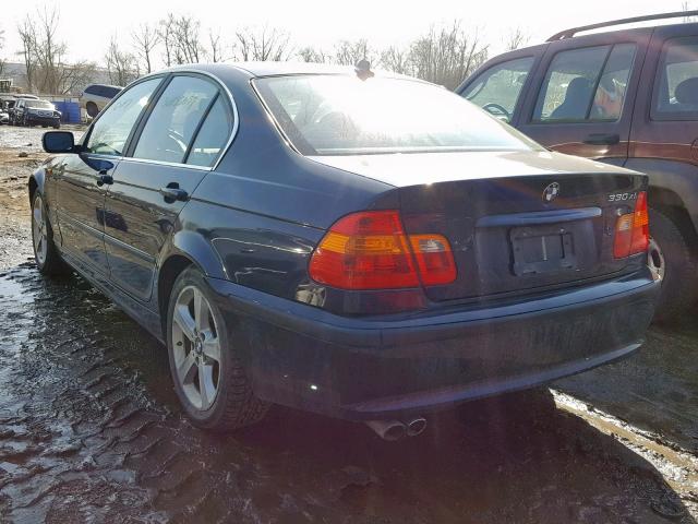 WBAEW53484PG10967 - 2004 BMW 330 XI BLUE photo 3