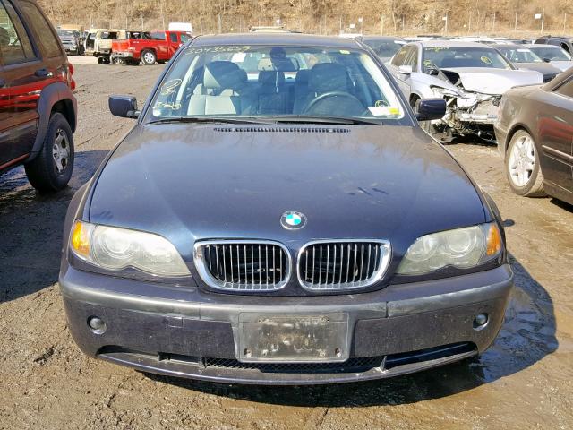 WBAEW53484PG10967 - 2004 BMW 330 XI BLUE photo 9