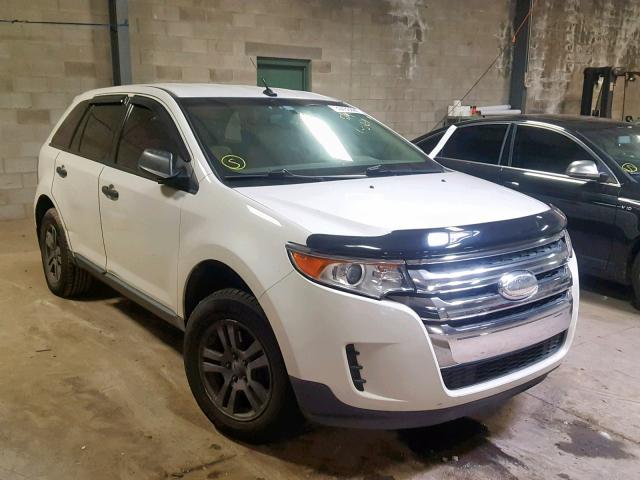 2FMDK3GC9DBA72389 - 2013 FORD EDGE SE WHITE photo 1