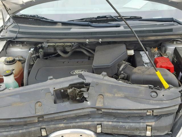 2FMDK3GC9DBB64442 - 2013 FORD EDGE SE SILVER photo 7