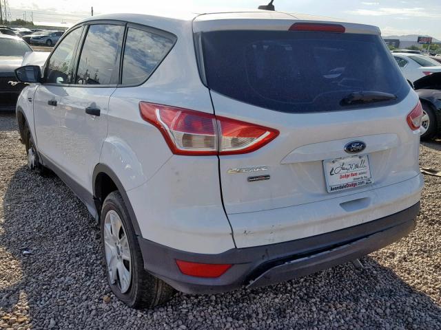 1FMCU0F7XDUD10561 - 2013 FORD ESCAPE S WHITE photo 3