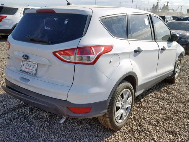 1FMCU0F7XDUD10561 - 2013 FORD ESCAPE S WHITE photo 4