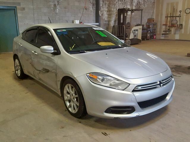 1C3CDFBA4DD157723 - 2013 DODGE DART SXT SILVER photo 1