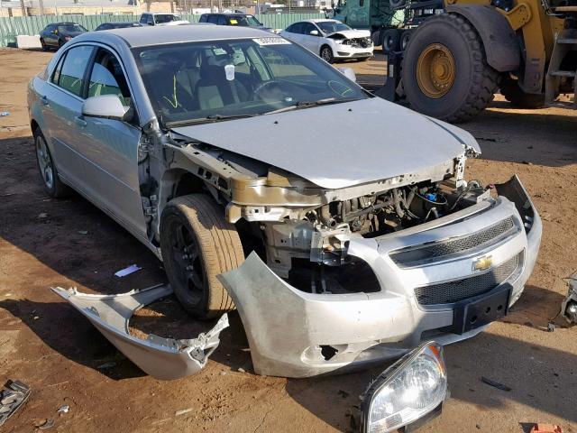 1G1ZH57B39F137425 - 2009 CHEVROLET MALIBU 1LT SILVER photo 1