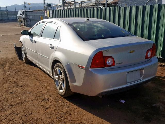 1G1ZH57B39F137425 - 2009 CHEVROLET MALIBU 1LT SILVER photo 3