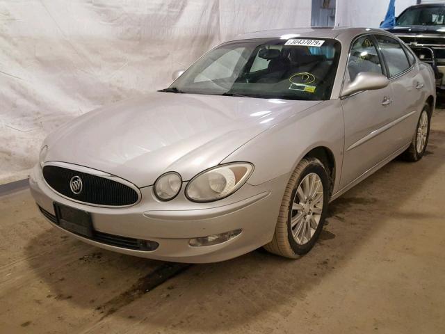 2G4WE587771204945 - 2007 BUICK LACROSSE C SILVER photo 2