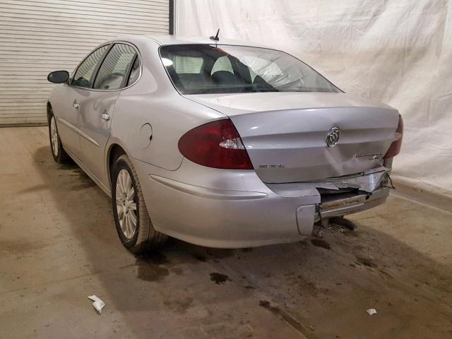 2G4WE587771204945 - 2007 BUICK LACROSSE C SILVER photo 3