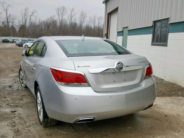 1G4GD5E38CF119933 - 2012 BUICK LACROSSE SILVER photo 3