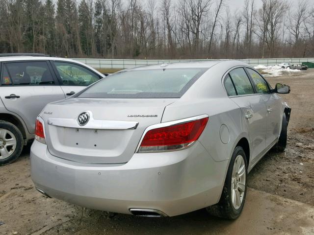 1G4GD5E38CF119933 - 2012 BUICK LACROSSE SILVER photo 4