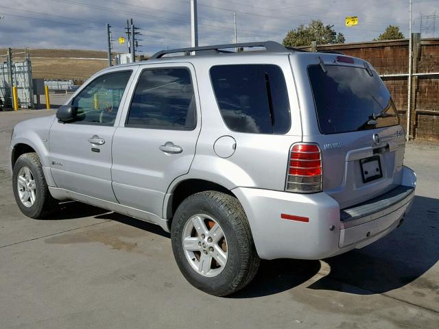 4M2CU98H46KJ15742 - 2006 MERCURY MARINER HE SILVER photo 3