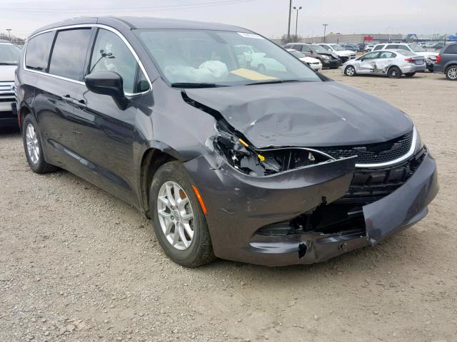 2C4RC1DG6HR782253 - 2017 CHRYSLER PACIFICA T GRAY photo 1