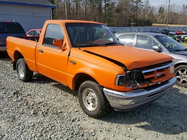 1FTCR10A5TTA28428 - 1996 FORD RANGER ORANGE photo 1